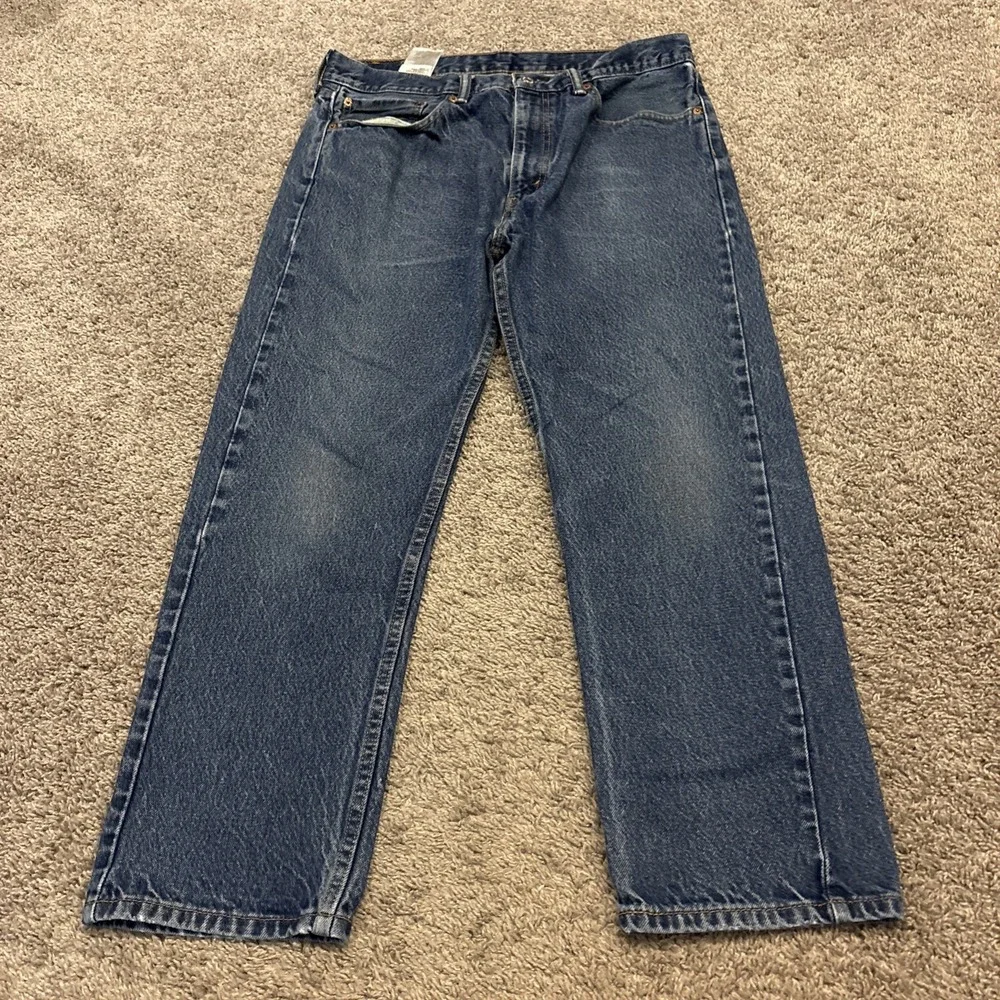 Levis 505 Jeans Mens 36x29 Regular Straight Cowboy Rodeo Ranch Farm Western